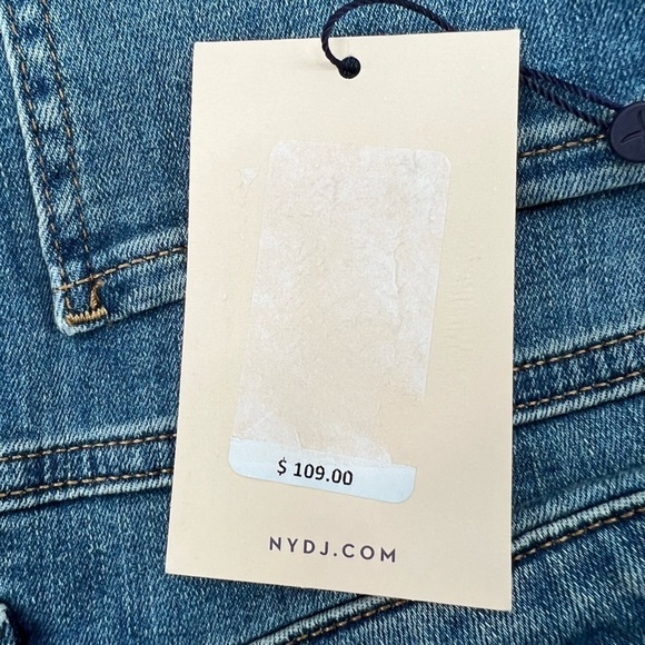 NWT NYDJ Easy Fit Ankle Lift Tuck Technology Denim Jeans Size 6 Women's - Picture 8 of 11